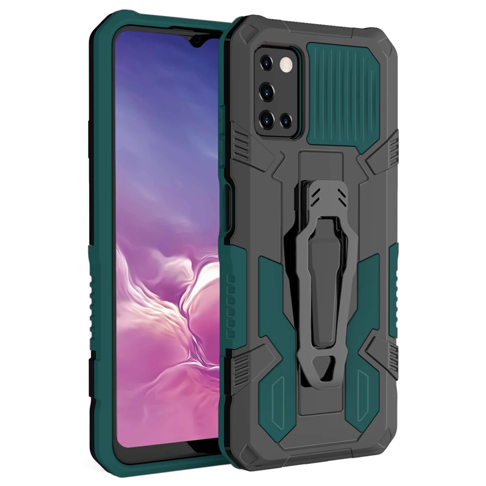 best case for samsung Shockproof Phone Case For Samsung A42 A32 A12 A02S A52 A72 A22 Back Clip Bracket Back Cover For Galaxy A03S A13 A33 A53 A03 A73 samsung silicone case