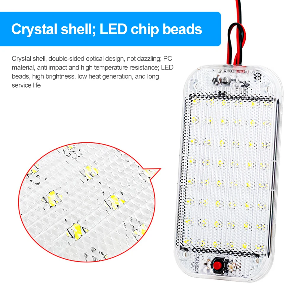 �ڵ��� �ǳ� ���� 48/72 LED ���� �߰� ��Ʈ�� ����, �� ���� ����ġ, õ�� ����, �� Ʈ�� �� ����, 12-80V