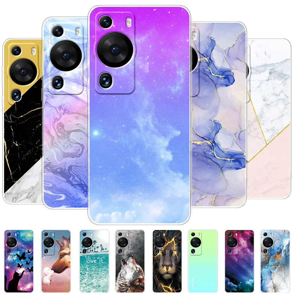 Per Huawei P60 Pro Custodia Funda Per Huawei P60 Custodie Morbide In Silicone Tpu Per Huawei P60 P60 Pro Cover Protettiva Per Telefono Trasparente Coq