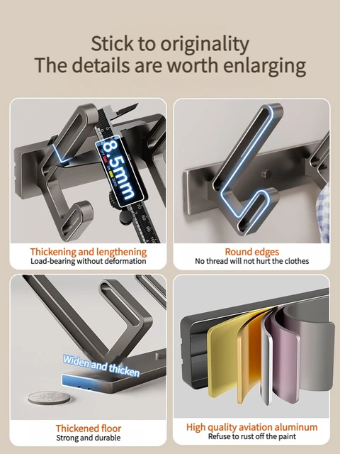No-Drill Wall Hook 5