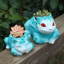 

Ceramic Flower Pot Plant Nursery Basin Pocket Elf Meat Table Potted Vase Creative Magic Cartoon Animal Flower Pot