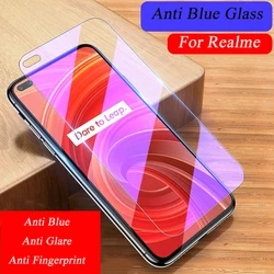 Premium Anti - Blue Light Tempered Glass Screen Protector - Enhanced Protective Film - Anti Blue Light (For Realme X7 Max)