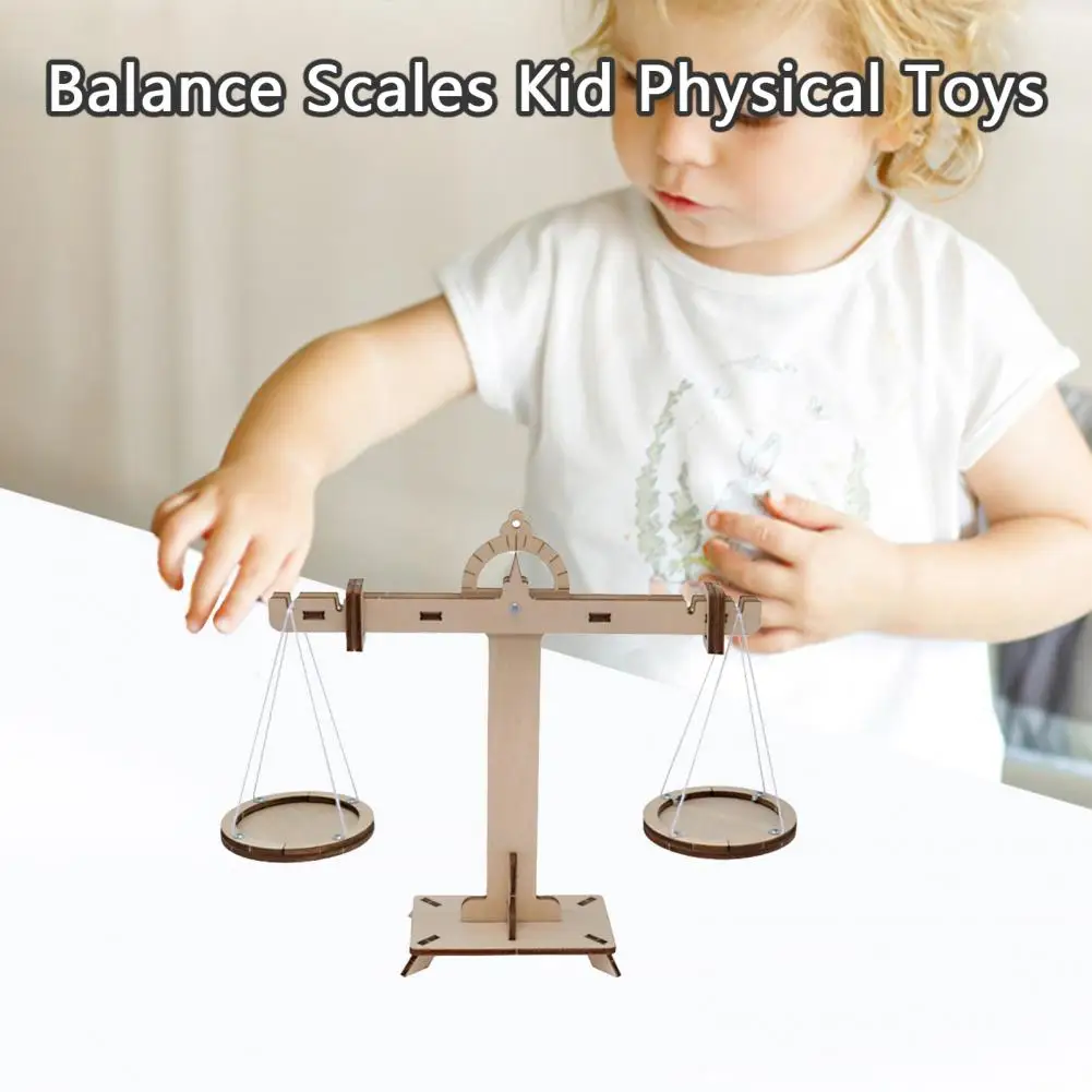 1SetDIYBalanceScaleTeachingDemonstrationToysPromoteLearning