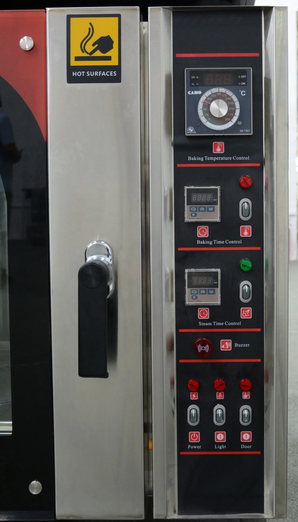 High-quality Commercial Gas Convection Oven Power By Gas 8 Trays Oven for Bread Making Bakery Machine