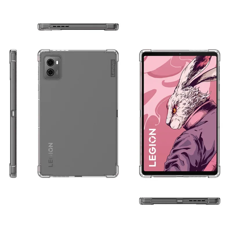 Clear Silicon Soft Shell TPU Case with Airbag Protection - Half Cover