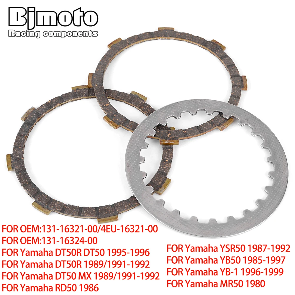 Dt Rd 50 Dischi Frizione Frizione Per Yamaha Dt50 Rd50 M/Mx Ty50M (2Ko) 131-16321-00/Muslimate 257-16324-00