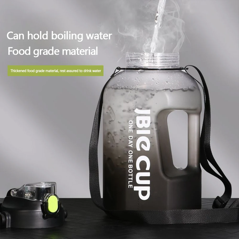 زجاجة مياه رياضية بسعة 3 لتر للرجال، مناسبة لركوب...