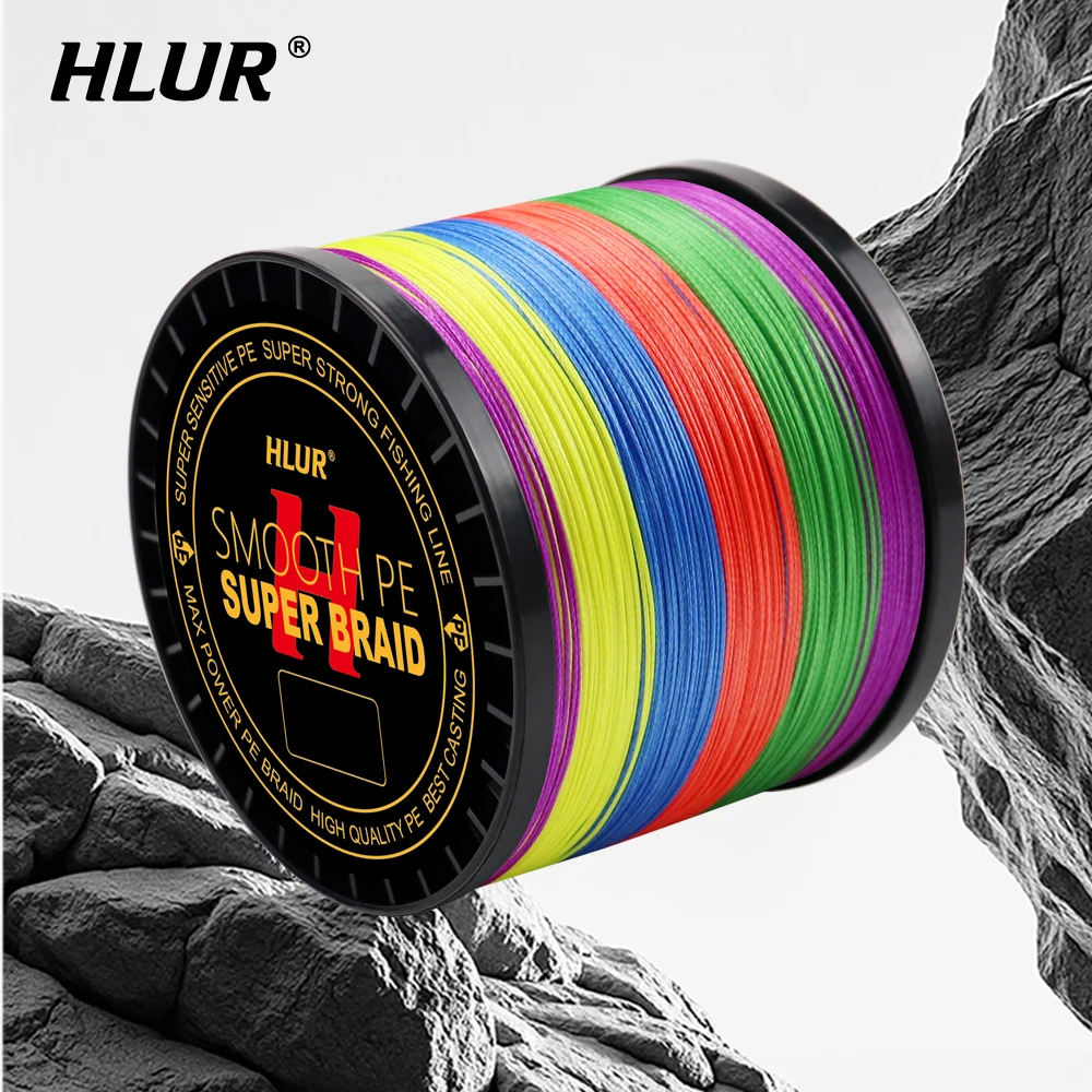 HLUR 8-fach geflochtene Angelschnur 300M 500M 1000M Langlebige japanische PE-Schnur für Karpfen und Barsch 18LB 20LB 30LB 40LB 50LB 72LB 88LB – Detail 1