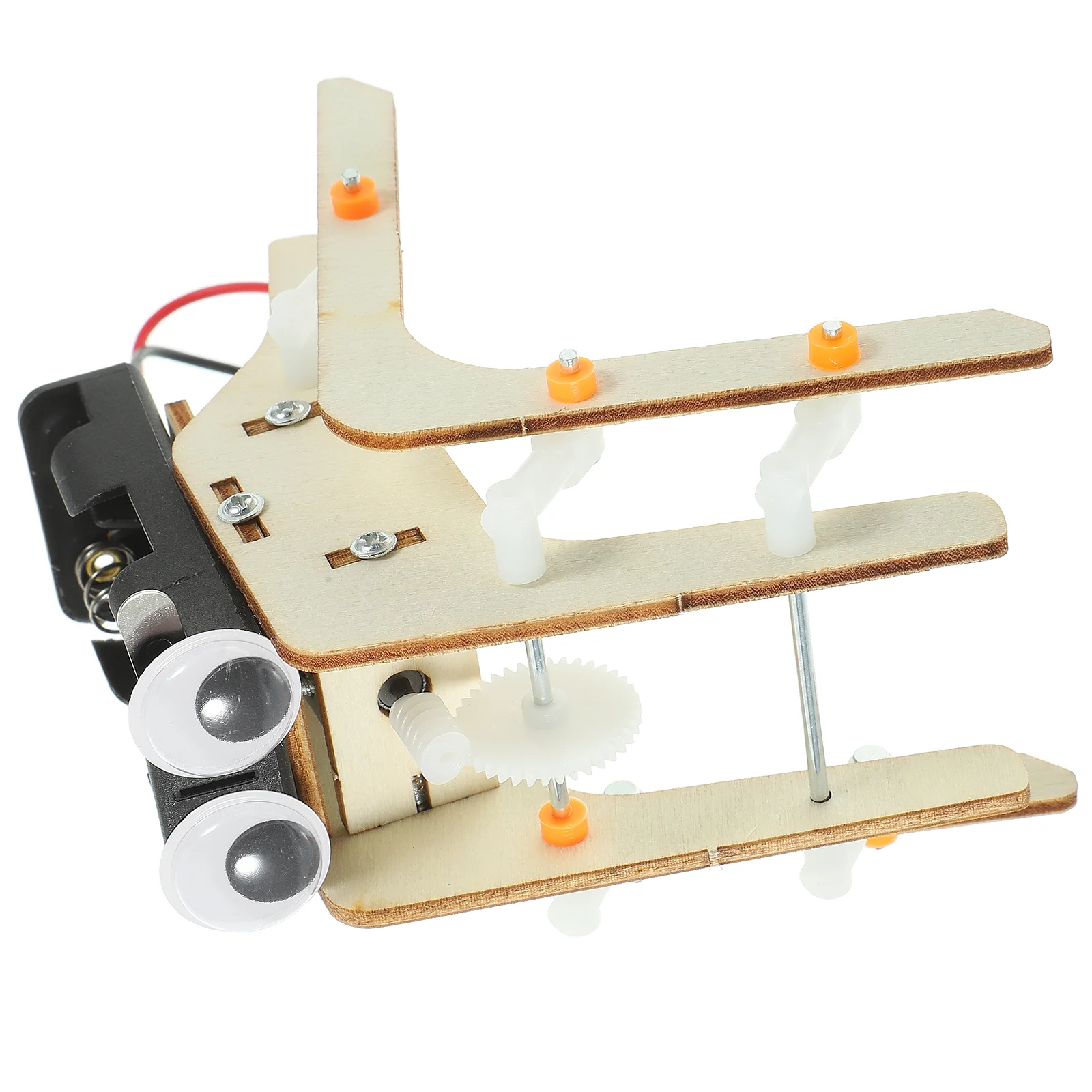 

Walking Spider Robot Bionic Spider Robot DIY Assemble Model Science Technology Education Experiment Kit Wooden Stem Puzzle Toys