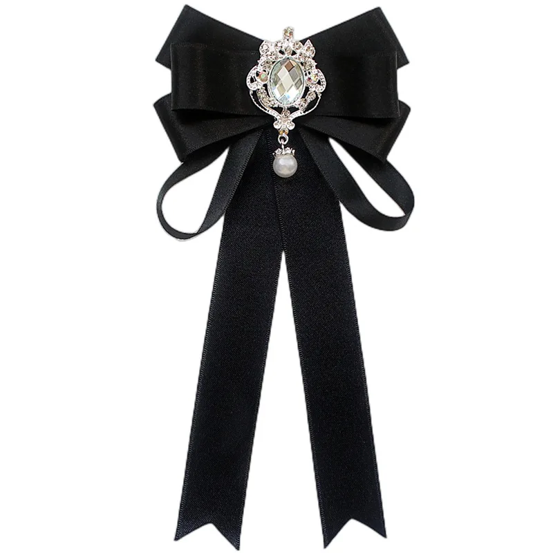 Ribbon Bowtie Female Girl Adjustable Suit Shirts School Uniform Butterfly Office Women Accessory Gifts bow tie