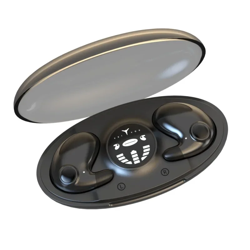 Invisible Wireless Bluetooth Headphones With Microphone Waterproof_voghion.com