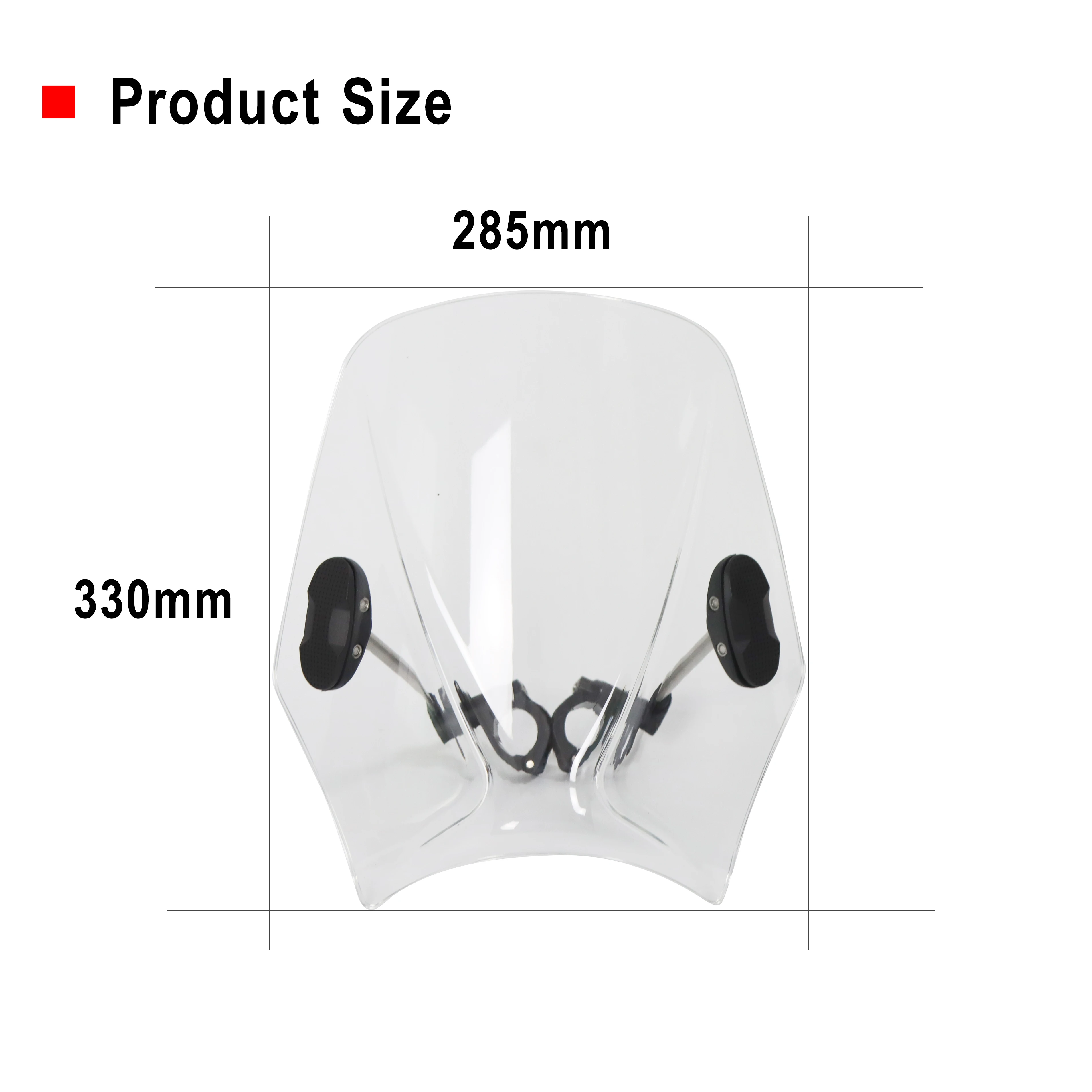 New Motorcycle Windscreen Windshield Universal For BMW r NINET RNINET RNINE T R9T Pure Scrambler Urban G/S R1200R R18 S1000R