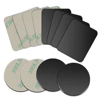 10PCS Thin Metal Plate Disk For Magnetic Car Phone Holder Iron Sheet Sticker Disk For Magnet Tablet Desk Phone Car Stand Mount - Image 6
