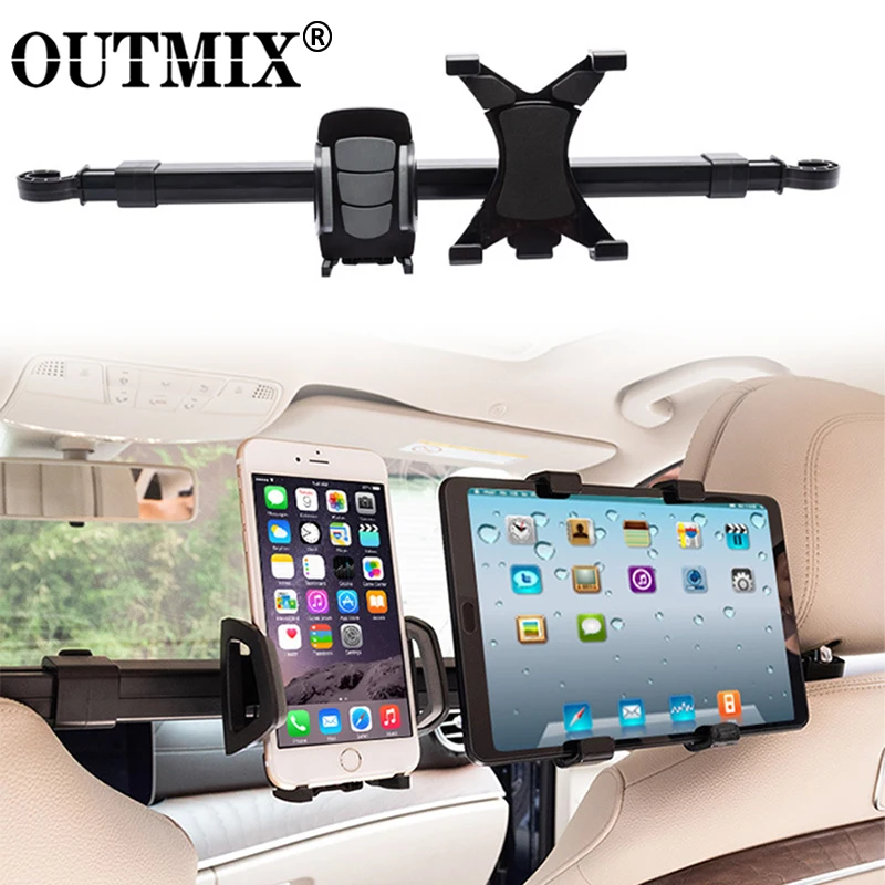 OUTMIX2in1CarTabletPhoneHolderStandBracketCarTruckBackSeat