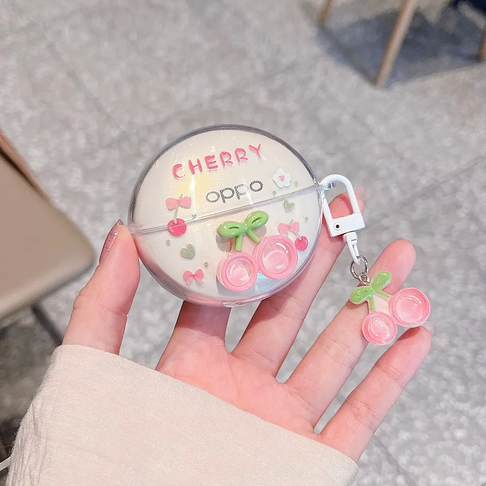 Cartoon Dog Star Butterfly Soft Case with Keychain - Earphone Protective Sleeve Cover Accessories