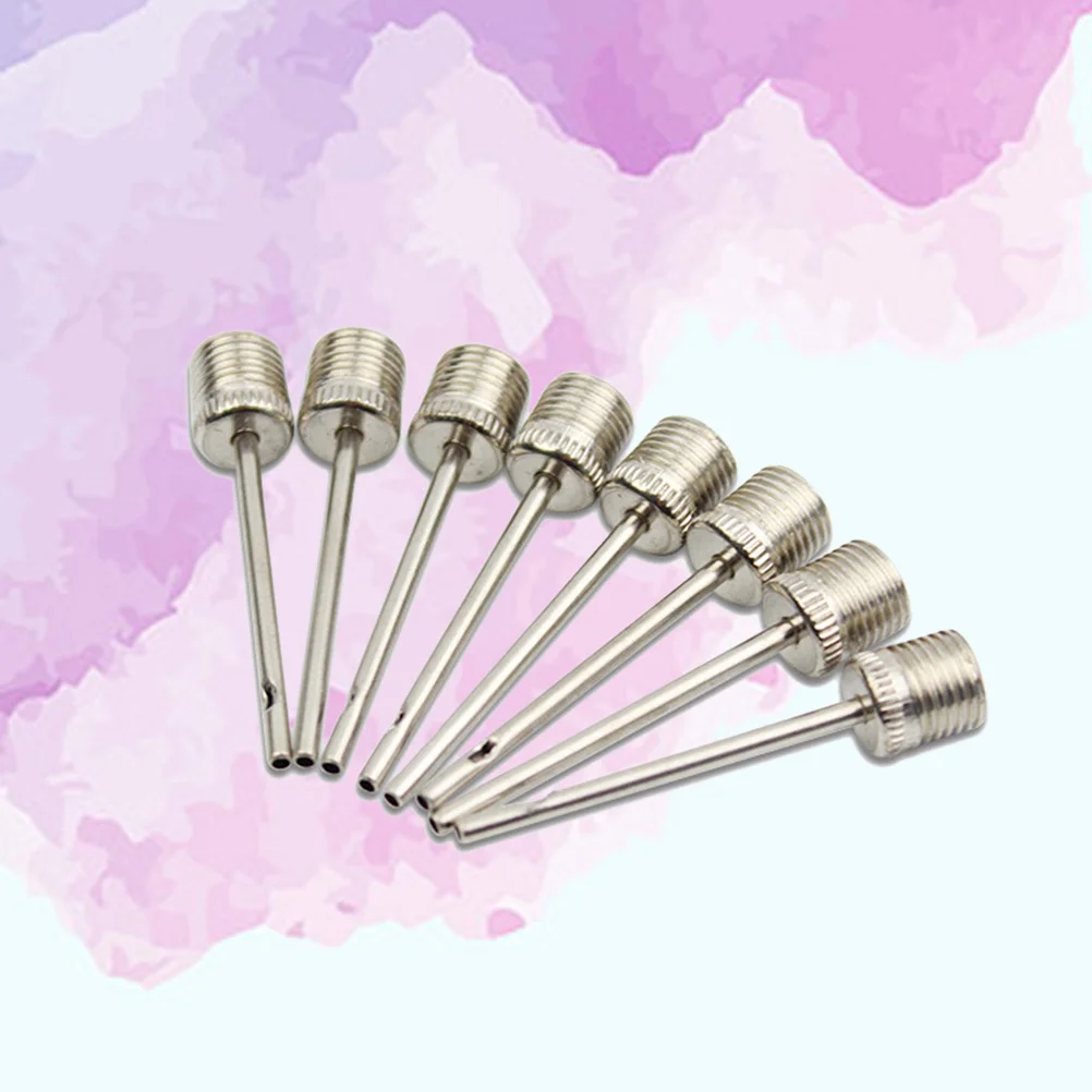 

50 Pcs Air Pump Needles Metallic Basketball Needles for Football Basketball Soccer Volleyball