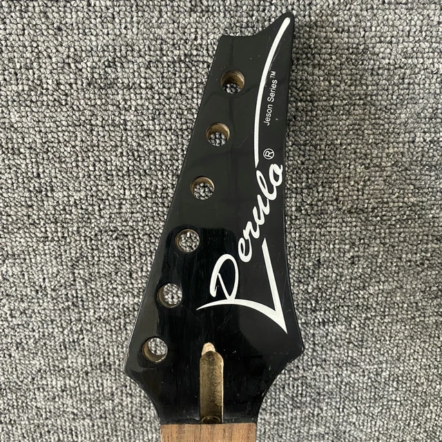 DN013 Unfinished Electric Guitar Neck Floyd Rose Model Black Color with  Damages 24 Frets DIY Guitar Parts - AliExpress