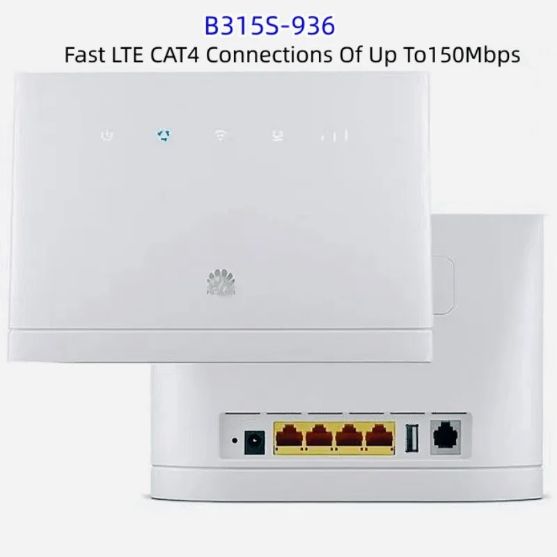 

For Huawei 150Mbps B315S-936 Triple Network 4G LTE LAN RJ11 Port Broadband Dual-Purpose Gigabit CPE All-Netcom Wireless Router