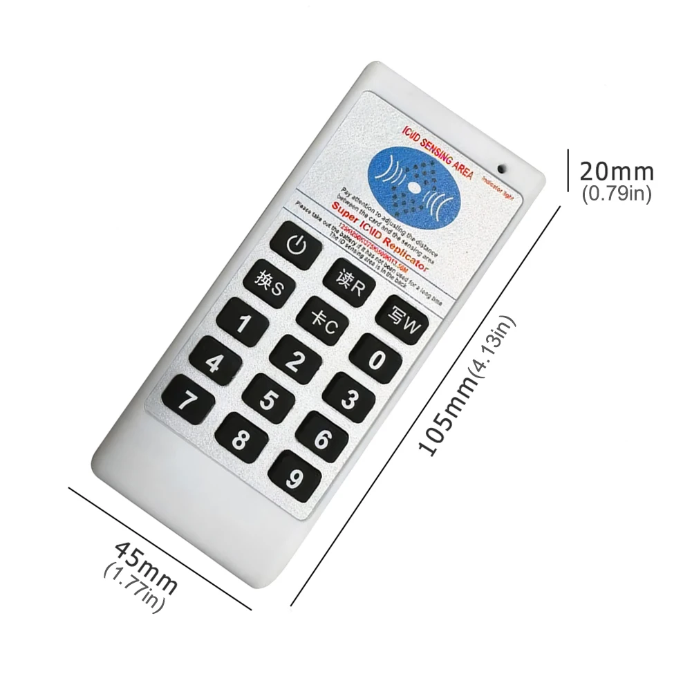 복사기 클로너 125Khz-13.56MHZ RFID NFC IC 카드 리더 및 라이터 액세스 태그 복사기 휴대용 RFID 스마트 카드 리더
