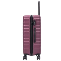 Ensemble de bagages PEAFOWL Bourgogne : Valise de cabine + valise de 20 pouces 5