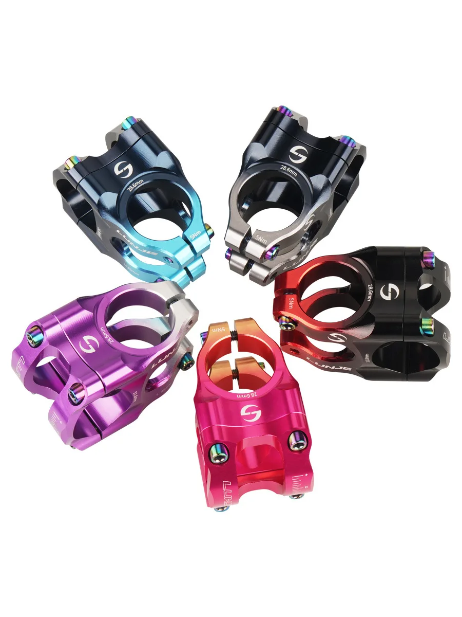 CNC MTB Stem 31.8 Ultralight Handlebar Stem 35mm Aluminum Alloy Road Mountain Bike Bridge Cycling Short Bicycle Accessories