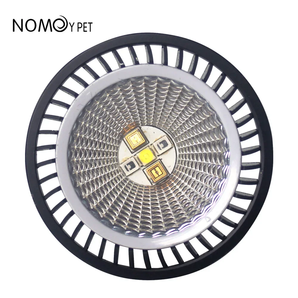 Reptile Lamp Bulb Reptile UVB+UVA Light Energy-Saving Eye Protection Led Lamp Pro Turtle Lizard Mane Lion Ultraviolet Calcium Lamp Sun 110/220V Reptile Heating Lamp Reptile Light Bulb
