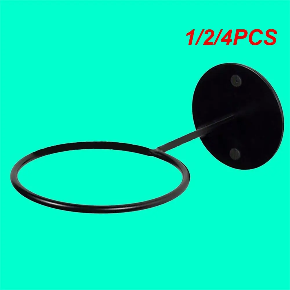 

1/2/4PCS Wall Mounted Basketball Storage Rack Iron Multi-purpose Football Ball Holder Hat Storage Space Saving Hanging Rack Room