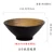 Japanese creative tableware set, commercial bamboo hat ceramic bowl, household large ramen, rice, noodles, soup bowl 17