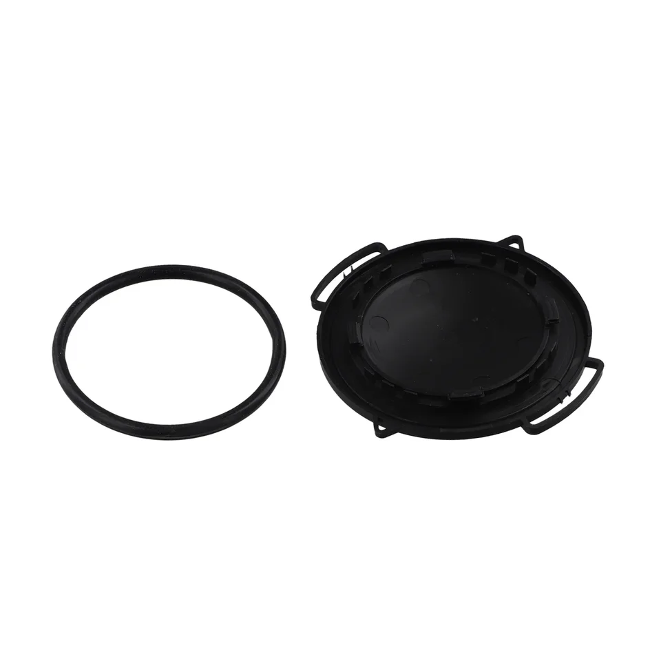 Used Headlight Cap Dust Cover For Mercedes-Benz & BMW - 12cm, Black, Xenon, With Screw Mount