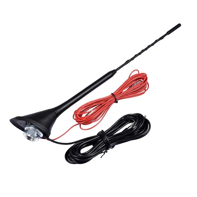 Car Radio AM FM Antenna Built-in Amplifier Auto Aerial Roof Mount Antenna  Signal Extension Cord For Car Accessories - AliExpress