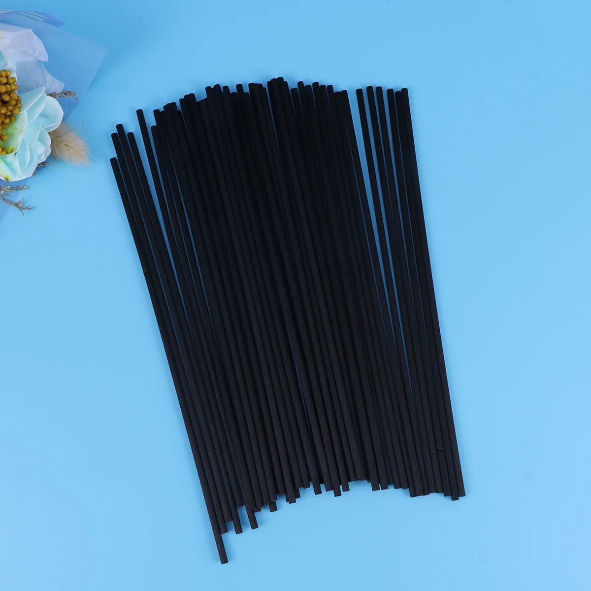 Reed Diffuser Stick Fragrance Diffuser Refill Stick Aroma Diffuser Sticks Rattan Sticks Natural Fragrance Diffuser Aroma Oil Diffuser 50pcs