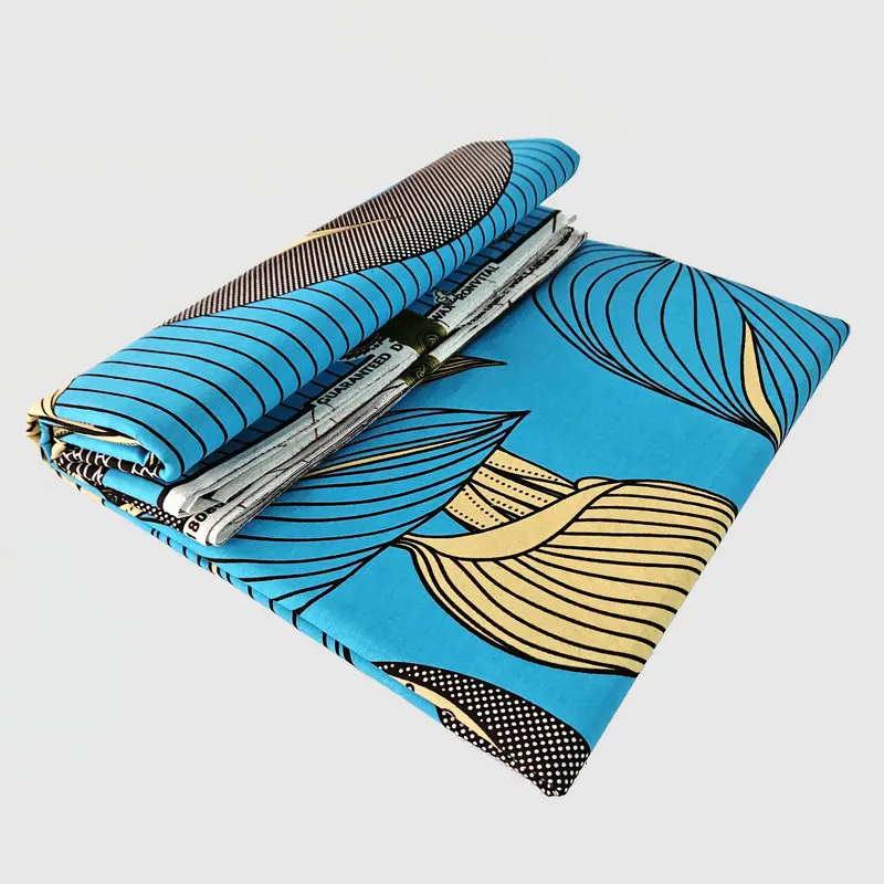 Item E2-3 Choose fashion design wax block prints fabric 6 yards