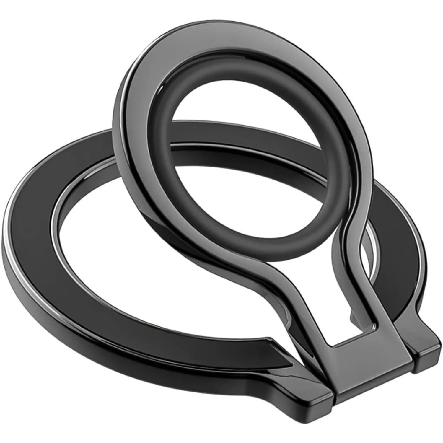 Magnetic Phone Ring Holder Stand for Magsafe Lightweight Phone Finger Snap Grip Kickstand Accessories for iPhone 17 16 15 14 13