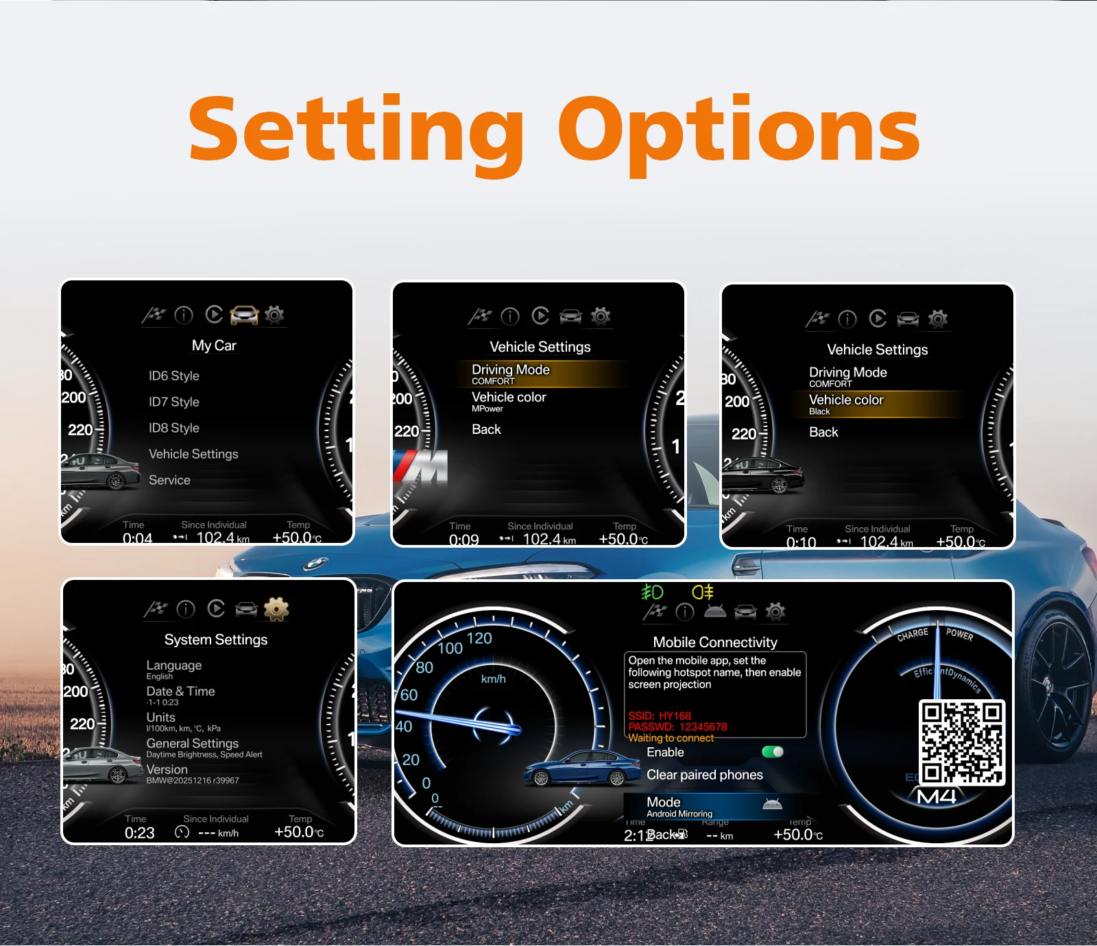 Pantalla digital de 12.3 pulgadas para el panel de instrumentos del coche BMW Serie 3 F30 F31 GT-F34 NBT EVO, para BMW Serie 4 F32 F33 F36 2013-2020 con sistema NBT. 5