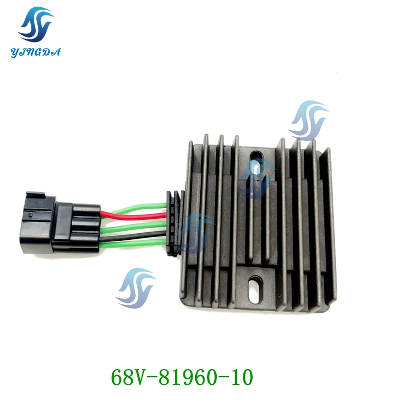 

68V-81960-10 Regulator Rectifier for Yamaha 4-Stroke Outboard 50-70 / 115 Hp 4-Stroke F50 F60 FT50 FT60 11-17 F70 10-17 F115