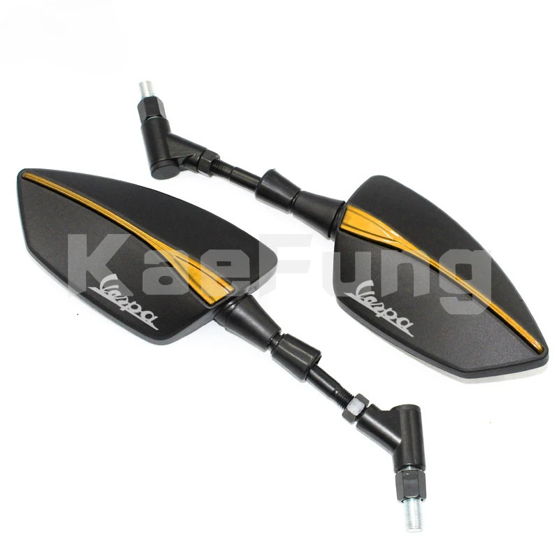 Specchi retrovisori moto per Vespa Piaggio M8/10 Accessori scooter Sprint Primavera GTV GTS LT S LX LXV 50 125 250 300 GTS - immagine 3