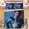 Wang Hedi Magazine Cover HD Poster Double 3PC Bedding Set Dylan Di Di Lifestyle Picture Photo Single Dormitory Student 2PC Knit 2