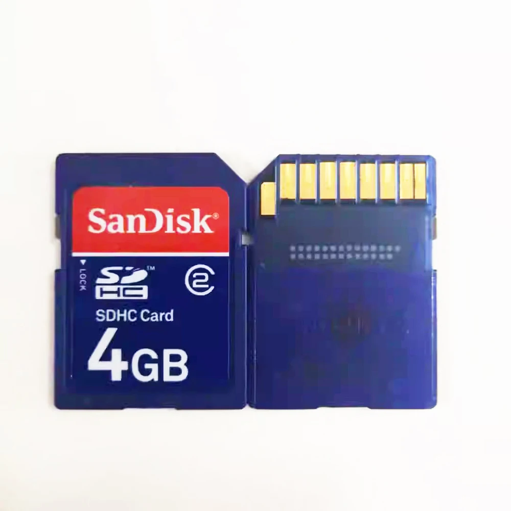 Canon Panasonic CCD 디지털 3D 프린터 CNC SDHC 메모리 카드 용 Sandisk sd 카드 4GB 카메라 메모리 카드