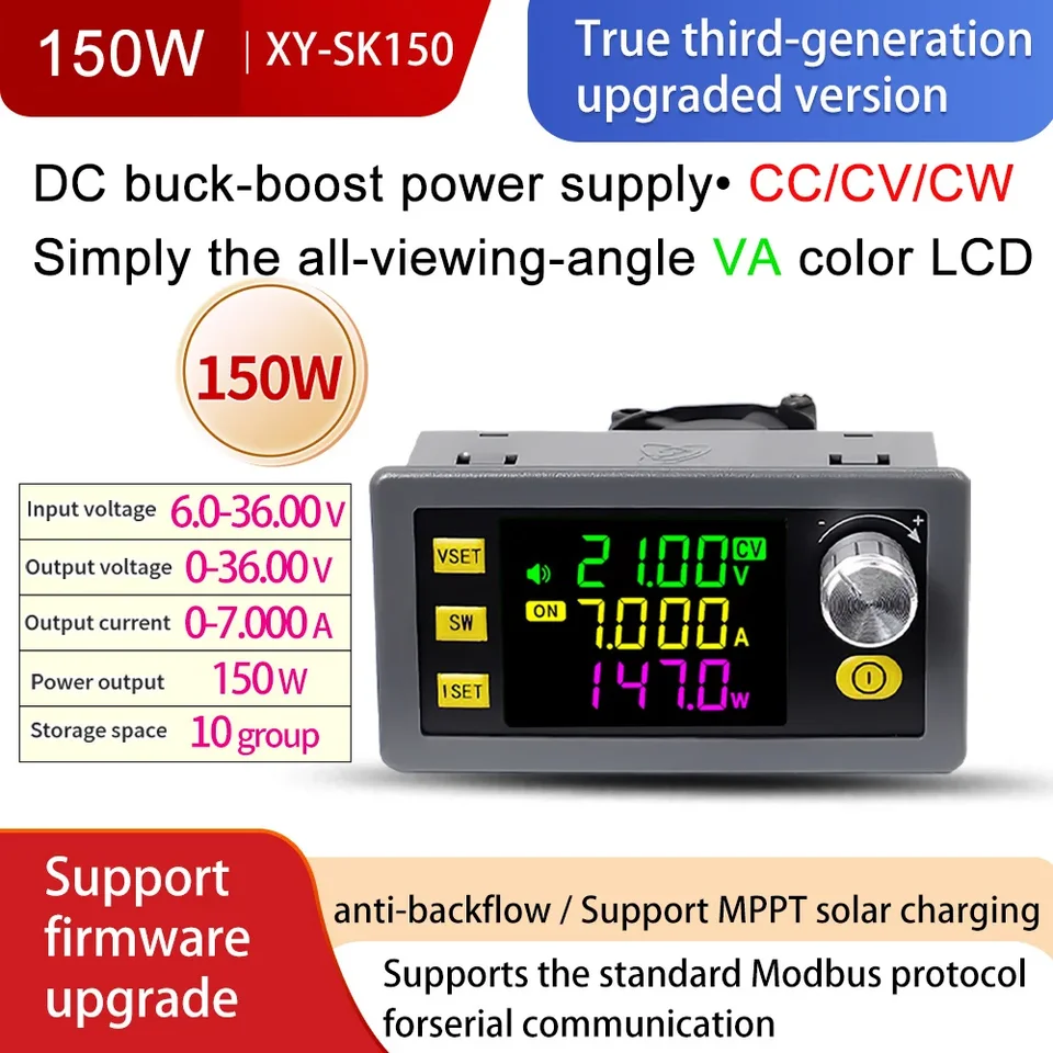 Convertitore DC-DC Step Up Boost Buck 150W – Modulo Alimentazione 6A 12V/32V