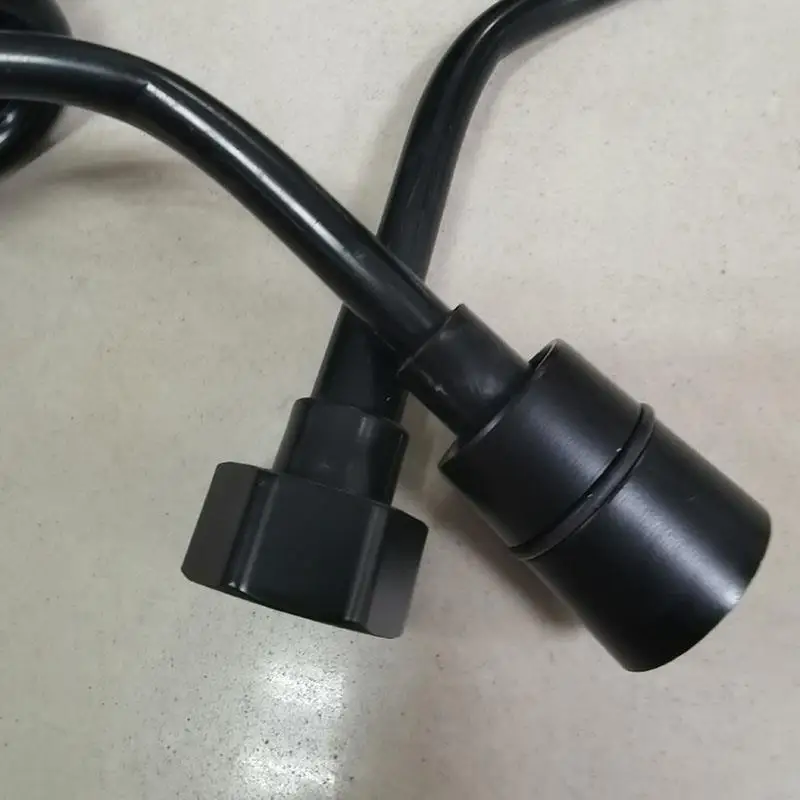 Shower Hose Plumbing Hose Plumbing Supply Hose Bidet Accessories Black Soft Flexible Long Spring Shower Head Telephone Hose Tube Toilet Bidet Shattaff Sprayer Bathroom Accessories 1.5m 2m 3m