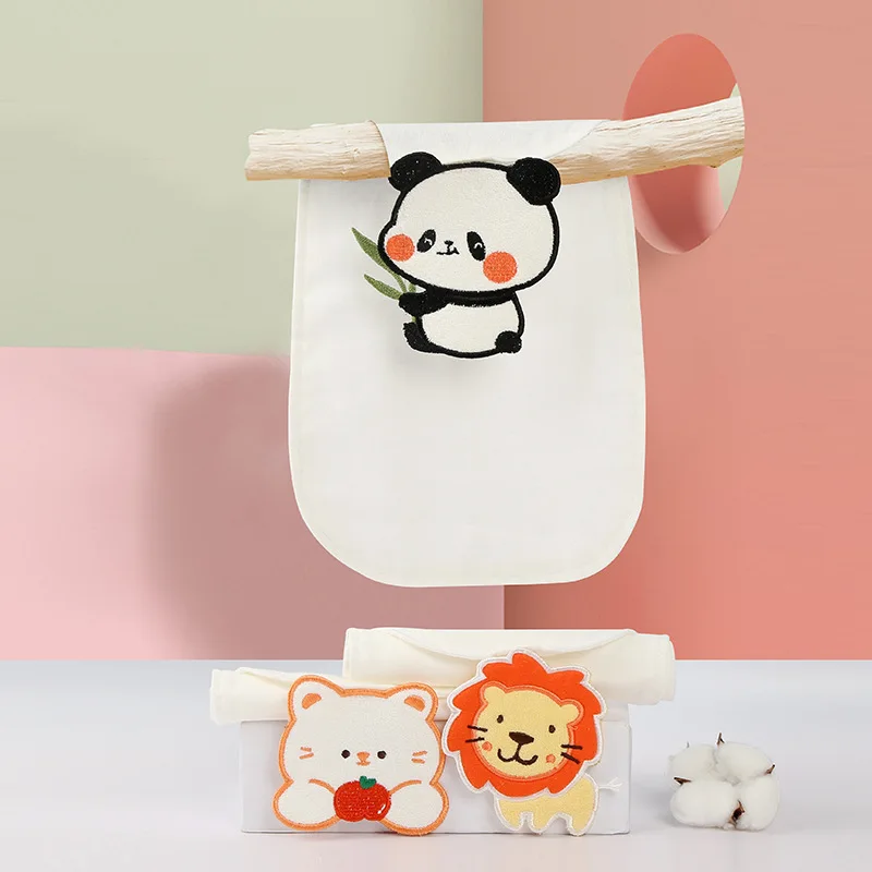 

Baby sweat absorbing towel, children's sports towel, back pad, cute cartoon hand towel Party gift Sweat barrier Backrest towel