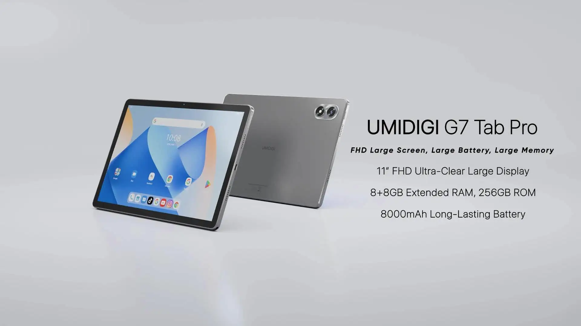 UMIDIGI G7 Tab Pro Tablet MTK Helio G99 8-Core 11