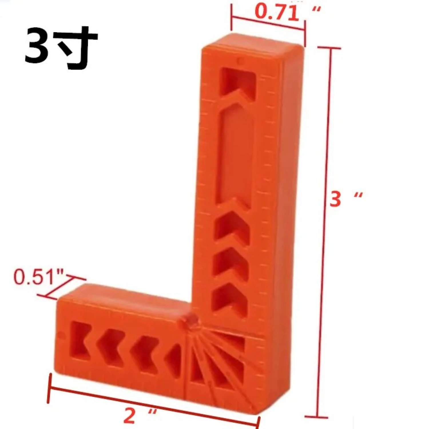 4PCS Plastic Right Angle Ruler Holder 90&deg;Auxiliary Positioner Tool Overline L-Shaped Spacer Fixed Angle Gripper Woodworking Too