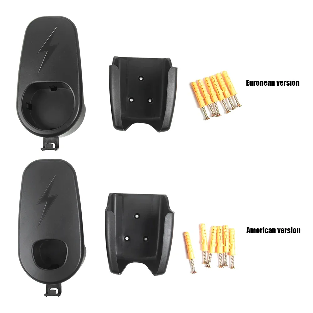 EV Charger Car Charging Cable Mount 1-2Pcs Car Charger Control Holder With Chassis Bracket Charger Cable Wall Holder Stand For Tesla Model 3 Y Car Parts