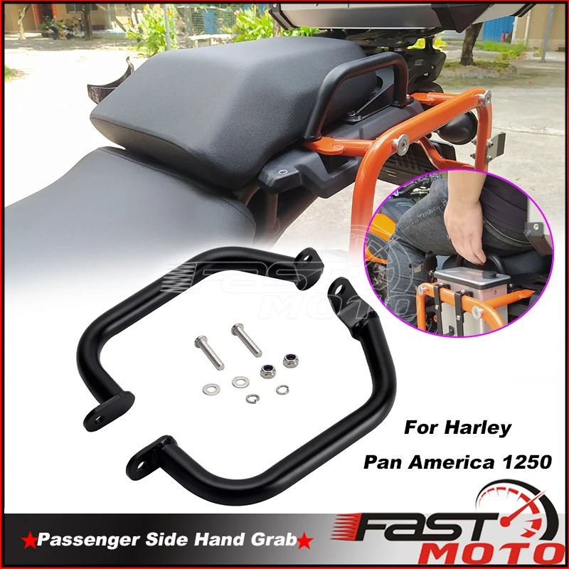 

For Harley Pan America 1250 Special 2021 2022 RA1250 S Motorcycle Hand Rail Rear Passenger Seat Side Armrest Handle Grab Bar