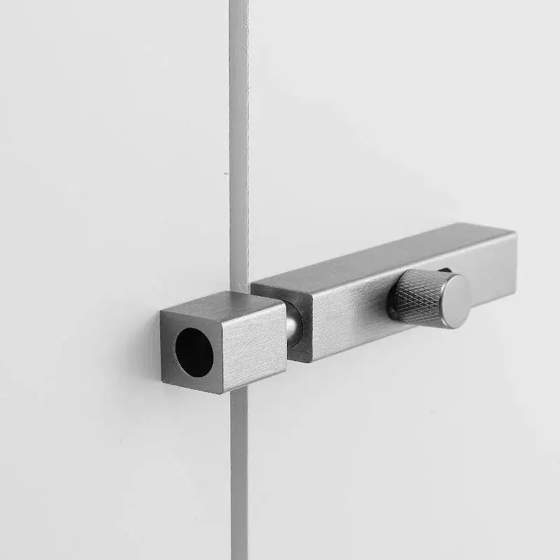 Universal pin stainless steel aluminum alloy door latch wood bedroom door buckle bolt toilet anti-theft locks door latch