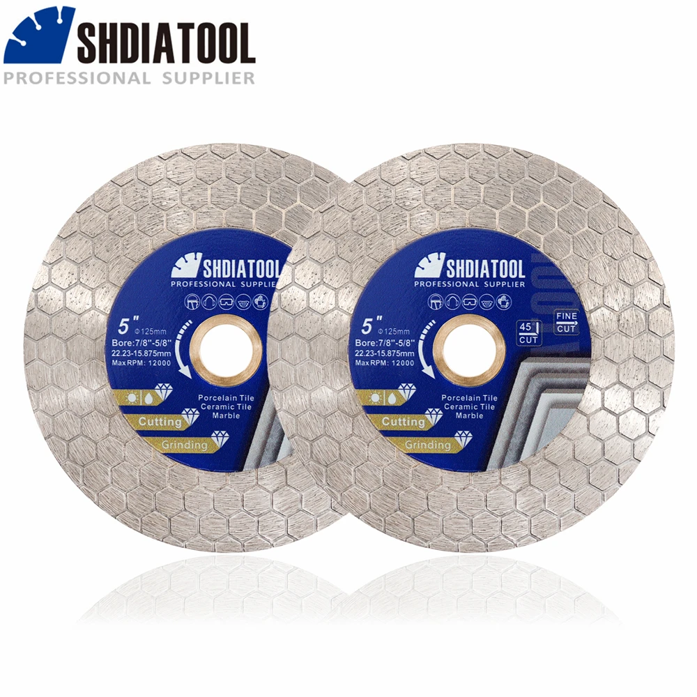 SHDIATOOL2PcsDia125mmDouble-sidedCuttingDiscDiamondSawBladeGrindingWheelForCeramicTileMarble5inchesCutterPlate-AliExpress1420