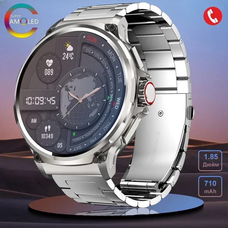 Smart Watch Con Batteria Da 710Mah Per Huawei Xiaomi New Gps Track Bluetooth Call Smartwatch Da Uomo Smartwatch Con Frequenza Cardiaca