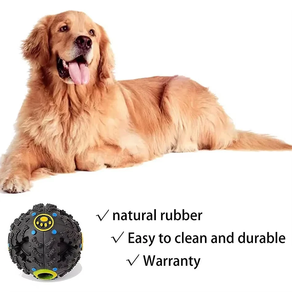 Interactive Squeaky Sound Ball and Chew Toy