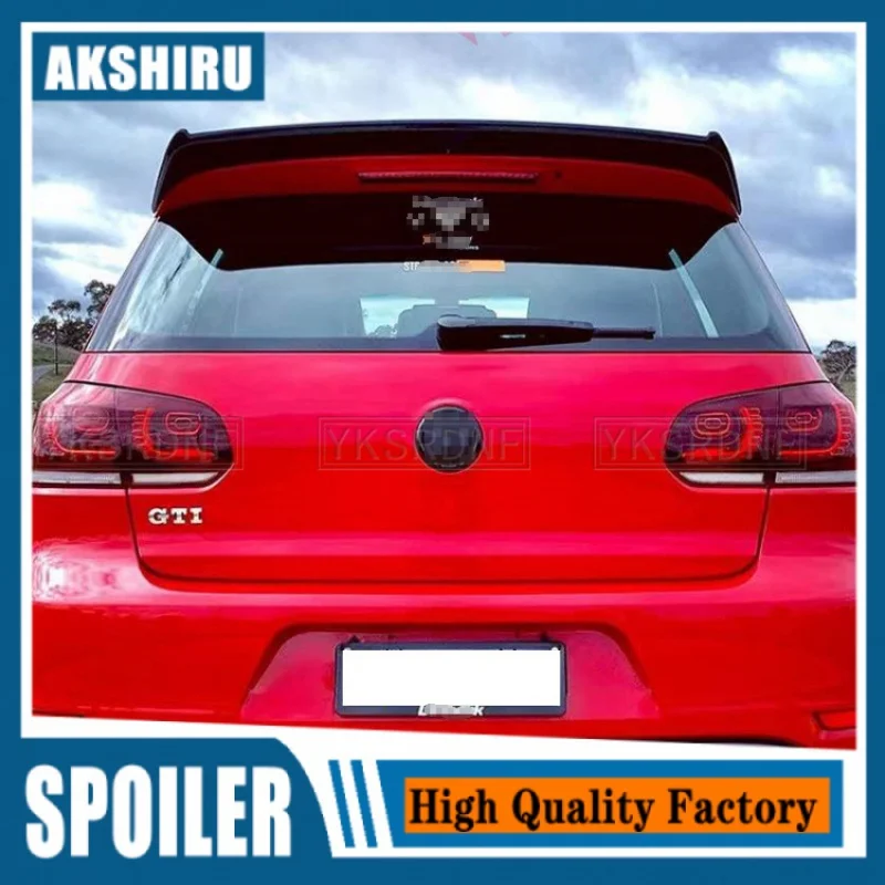 2008-2013 Per Volkswagen Vw Golf 6 Mk6 Gti R Spoiler Finestra Posteriore Spoiler Sul Tetto Vw Golf Spoiler Posteriore Per Volkswagen Golf 6 Gti/R20